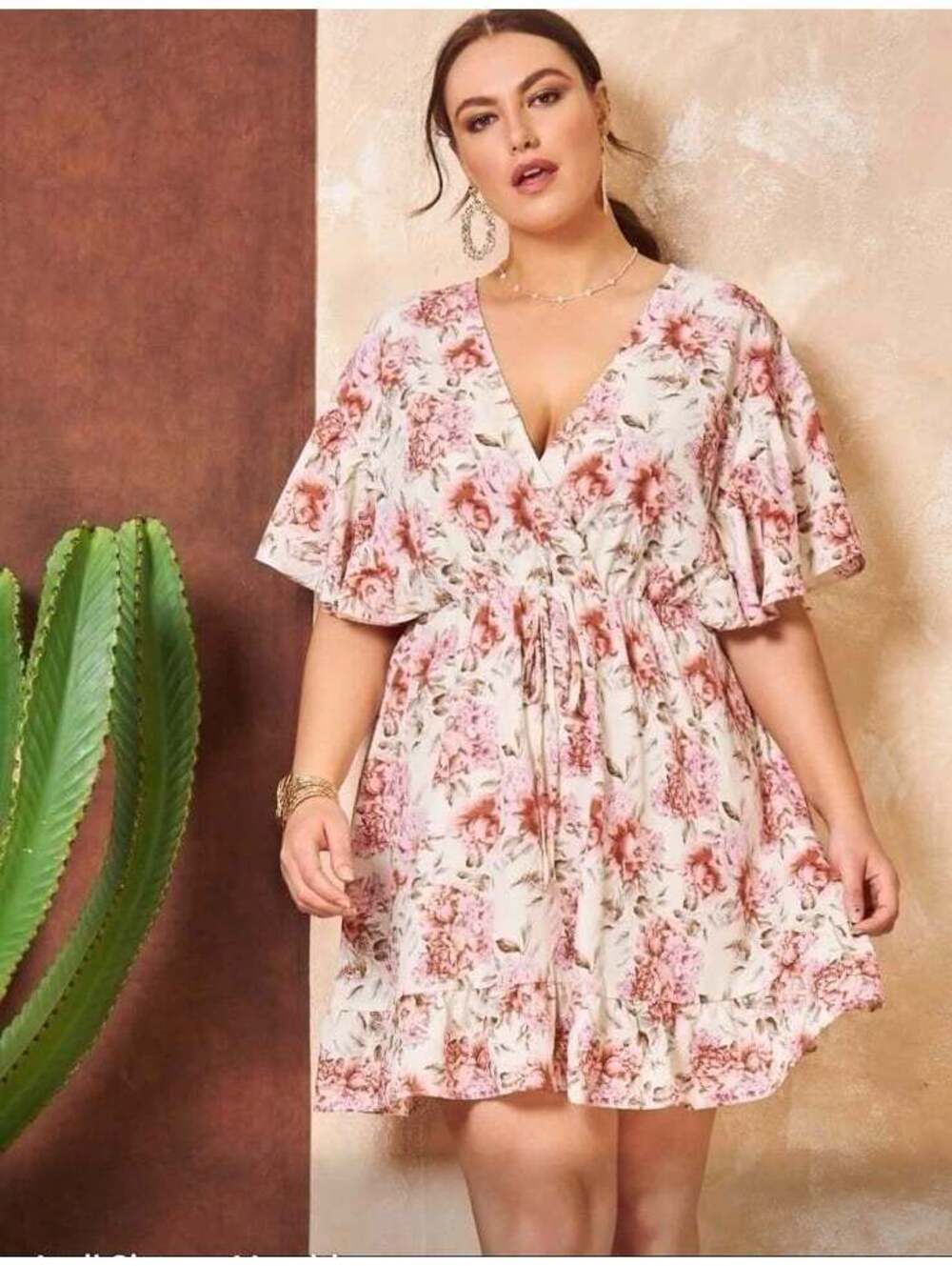 Women’s SHEIN curve plus size floral dress